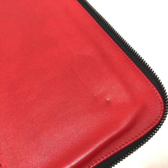CHRISTIAN LOUBOUTIN Spike Studs Leather Zip Around iPad Case - Picture 8 of 16